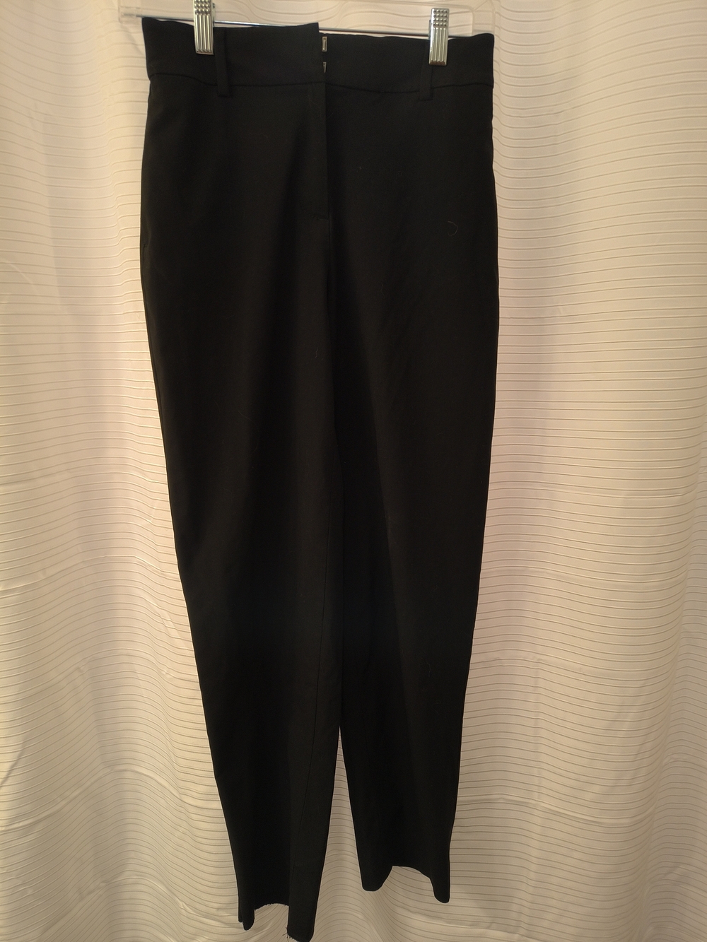 H&M Black Straight-Leg Women's Pants